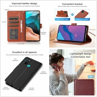 เคสVivo เคสโทรศัพท์หนัง PU ซิลิโคน TPU นิ่ม ฝาพับแม่เหล็ก พร้อมช่องใส่บัตร และขาตั้ง สําหรับ For Vivo 1807 1811 1816 1817 1820 1935 1938 1901 1902 1904 1906 V2109 V2135 V2026 V2027 V2029 V2043 V2037 V2048 V2102 Phone Case PU Leather Flip Cover Magnetic