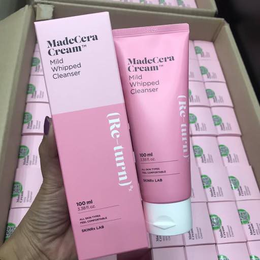 madecera cream mild whipped cleanser