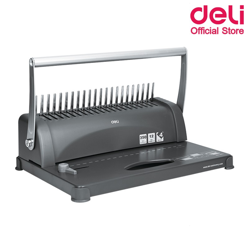 Deli 3871 Binding Machine เครื่องเข้าเล่มเอกสาร สั้นกระดูกงู สินค้ารับ