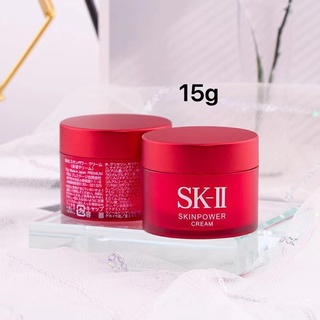 SK-II Skinpower Cream 15g เติมพลังให้ผิวของคุณอวบอิ่มจากภายในด้วยครีมบำรุงผิวหน้าเอกสิทธิ์เฉพาะของเอสเค-ทู เพื่อผิวกระชั