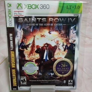 แผ่นเกมส์เอ็กบ็อกซ์ Xbox 360 Saints Row If Game Of The Century Edition