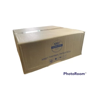 Lกระดาษความร้อน กระดาษใบเสร็จ 80*80 By XiNET 1ลัง 50ม้วน