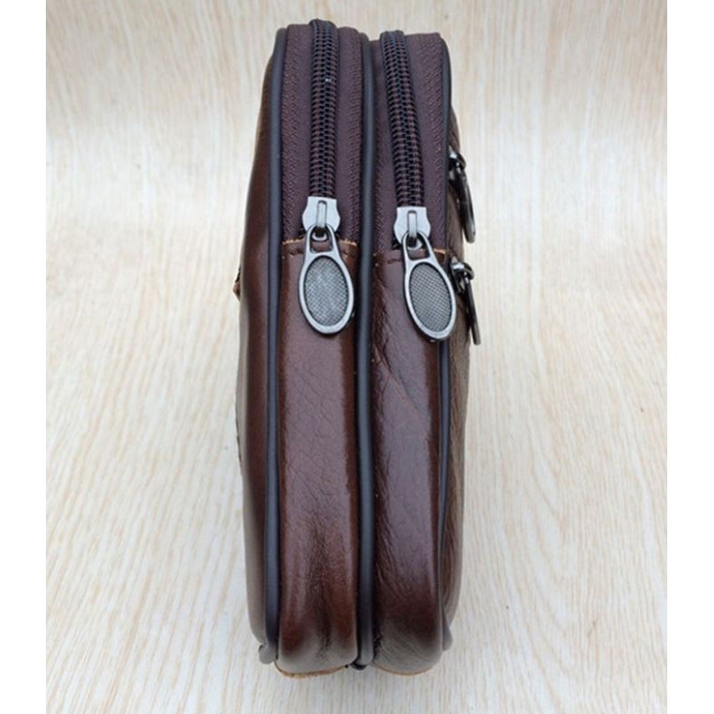 SH กระเป๋าคาดเข็มขัด ทำจากหนังแท้ สำหรับสุภาพบุรุษ รุ่น MBW-185326 (M23-009) GL MWB จากร้าน smartchoicesbangkok