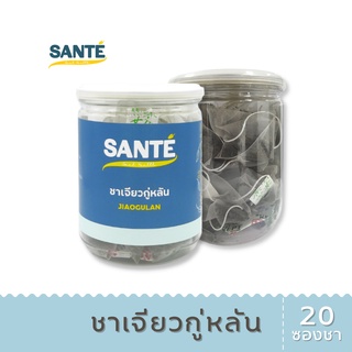 SANTÉ ซานเต้ ชาเจียวกู่หลัน เจียวกู่หลาน สายพันธุ์ 7 แฉก พร้อมชง 2กรัมx20ซองชา