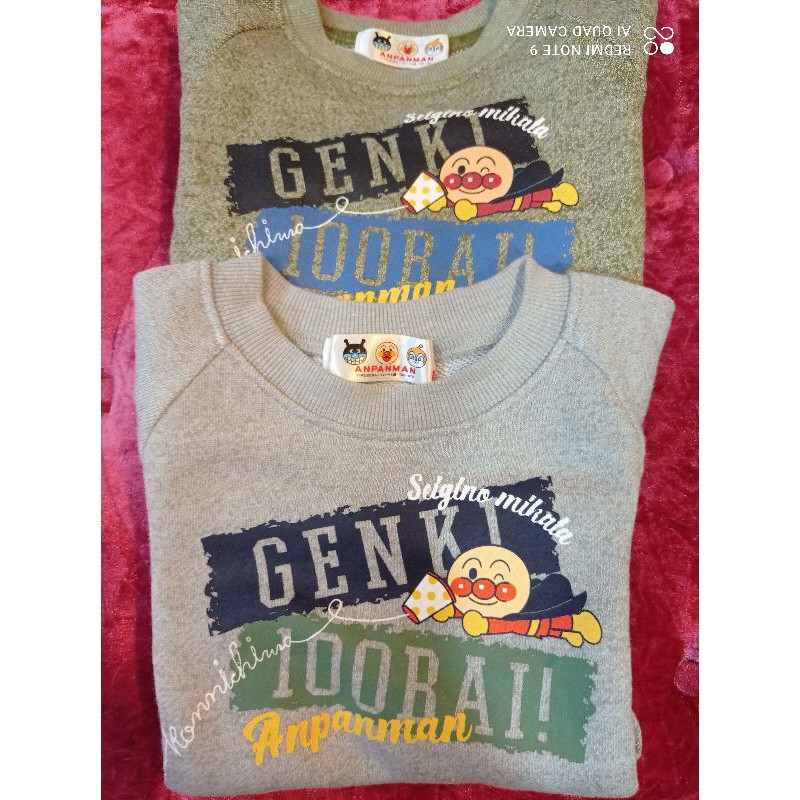 เสื้อเด็กงานใหม่จากญี่ปุ่นAnpanman museum