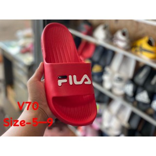 🔥ราคาโรงงาน🔥 รองเท้าแตะ FILA  ใส่เบาสบายเท้ารองเท้าลำลองรองเท้าแตะสวมรองเท้า