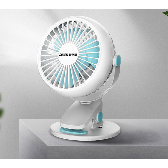 พัดลมตั้งโต๊ะUSB พัดลมพกพา พัดลมเสียบคอม Electric Fan Smart Small Fan Blower Household  Wind Desktop