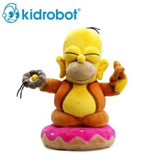 KIDROBOT The Simpsons 10" Homer Buddha Plush