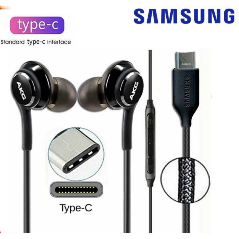 หูฟัง AKG เชื่อมต่อ Type-C หูฟังเสียงดี ตัวใหม่ล่าสุด Samsung รุ่น Note10 Note10plus A80 AKG Headset