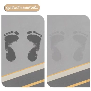 พรมเช็ดเท้า พรม พรมห้องน้ำ (ขนาด60*40CM) ไม่ลื่นกันน้ำ มีลายน่ารักให้เลือกหลากหลาย