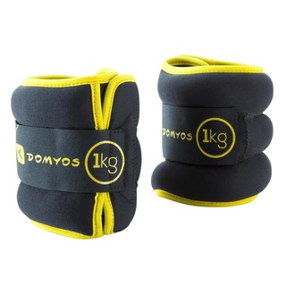 สนับถ่วงข้อมือและข้อเท้าเพื่อการออกกำลังกาย NYAMBA TONE SOFTBELL ADJUSTABLE WRIST AND ANKLE WEIGHTS