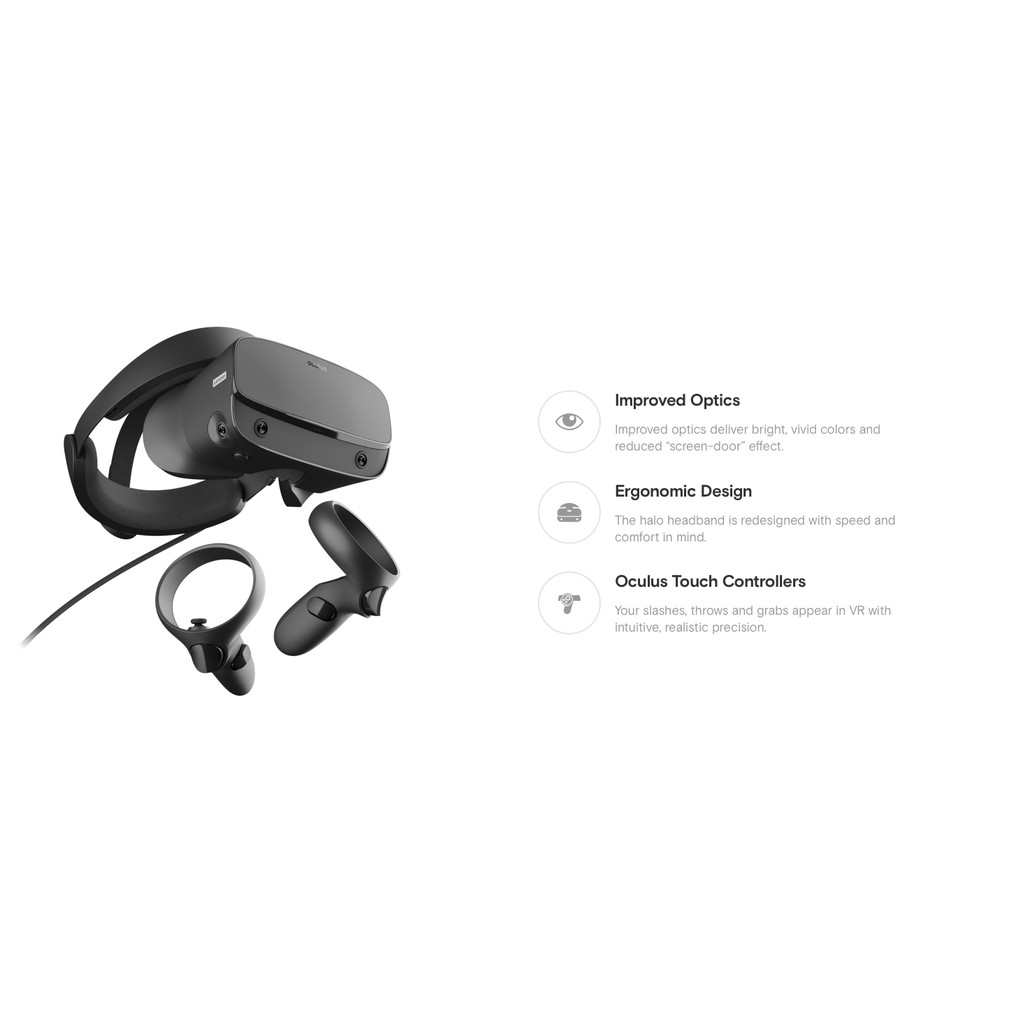 Oculus Rift S Pc Powered Vr Gaming Headset Shopee Thailand
