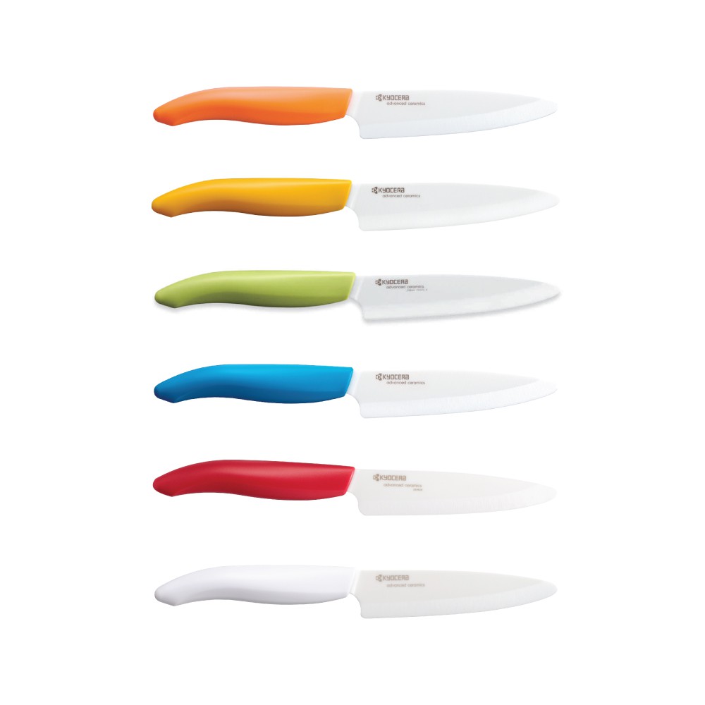 Kyocera มีดอเนกประสงค์เซรามิก 4.5 นิ้ว FK-110 WH