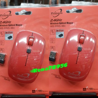 เมาส์ไร้สาย Primaxx 2.4 Wireless Optical Mouse WS-WMS-984