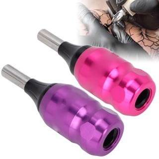 Cartridge Tattoo Grip ประติมากรรม ตลับหมึกสัก ด้ามจับอลูมิเนียมอัลลอย ปรับความยาวได้ พร้อมบาร์ไดรฟ์ 95 มม.