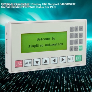 ZhongXiong OP320-A 3.7 inch Text Display HMI Support S485/RS232 Communication Port With Cable For PLC