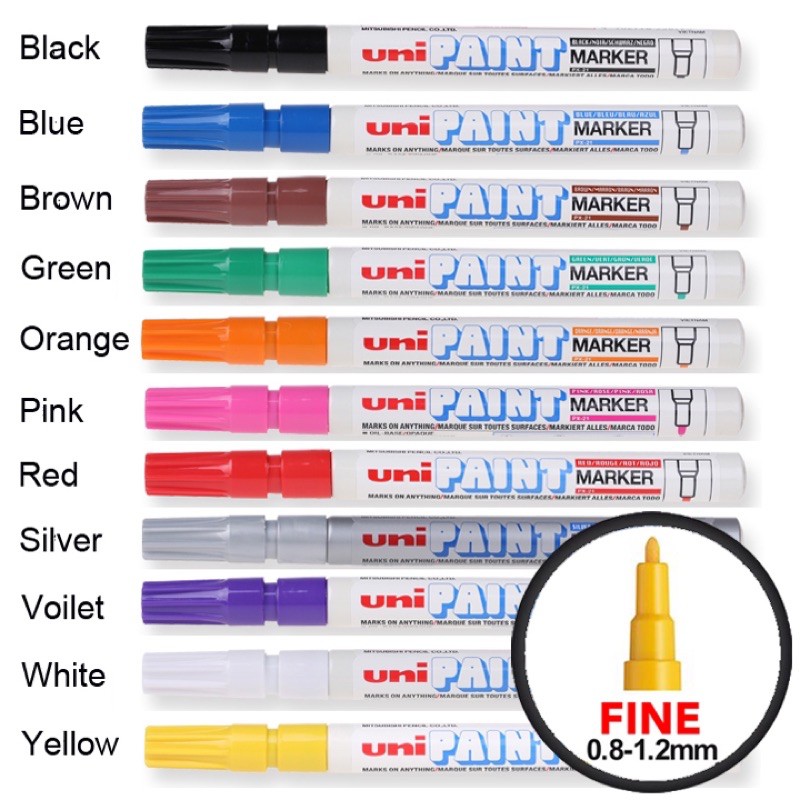ปากกาน้ำมัน Uni Paint marker PX-21