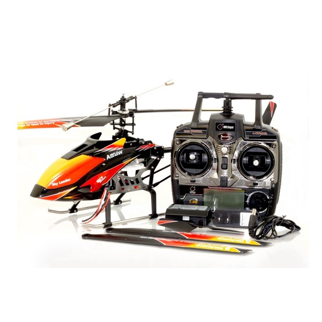 เฮลิคอปเตอร์บังคับวิทยุ WL Toys V913 มอเตอร์บลัสเลส(4CH) ฮอบังคับ