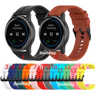 สายนาฬิกาข้อมือซิลิโคน สําหรับ Garmin Vivoactive 4