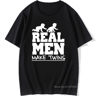 [S-5XL]ใหม่ เสื้อยืดแขนสั้น ผ้าฝ้าย พิมพ์ลาย Joke Daddy Fathers Day Real สําหรับผู้ชาย