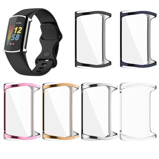 เคส Tpu ใส กันรอยขีดข่วน บางพิเศษ สําหรับ Fitbit Charge 5 Fitbit Charge5