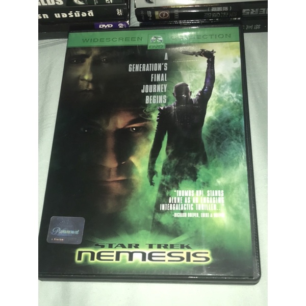 DVD Star trek nemesis ใหม่เก่าเก็บ