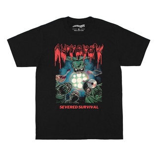 เสื้อยืด พิมพ์ลาย Autopsy T` Severed Survival Asphyx Incantation สําหรับผู้ชาย