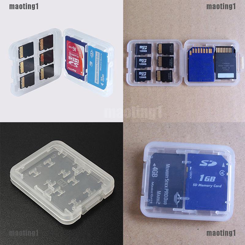 ☆การ์ดหน่วยความจํา Micro SD TF SDHC MSPD กันกระแทก 8 ช่อง