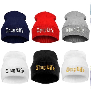🛍️ SUN RKT🛒หมวกถักไหมพรมกันหนาว Hip hop สไตล์ใส่ฤดูหนาว