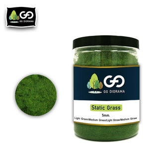 GG Diorama Static Grass 5 mm Light Green หญ้าเทียม