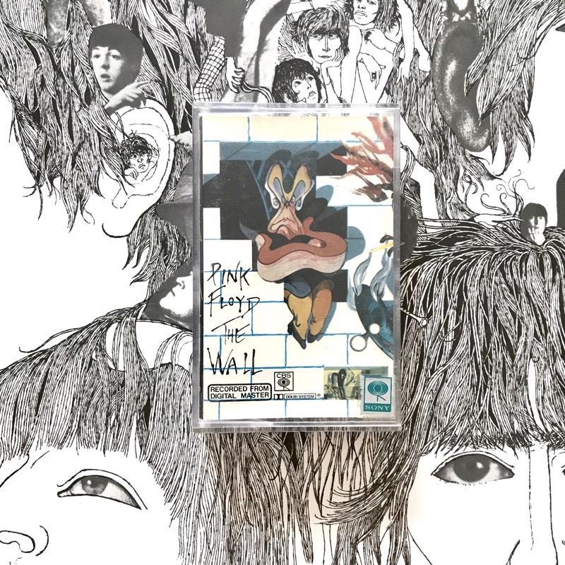 Tape Cassette เทปเพลง Pink Floyd – The Wall (1979) Progressive Rock, Art Rock