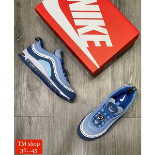 【Sneaker.Valor】รองเท้าแฟชั่นNiikeAirMax97 (Full Box) มี 55 สีรองเท้าออกกำลังกาย รองเท้ากีฬา รองเท้าแฟชั่น สินค้าพร้อมส่ง