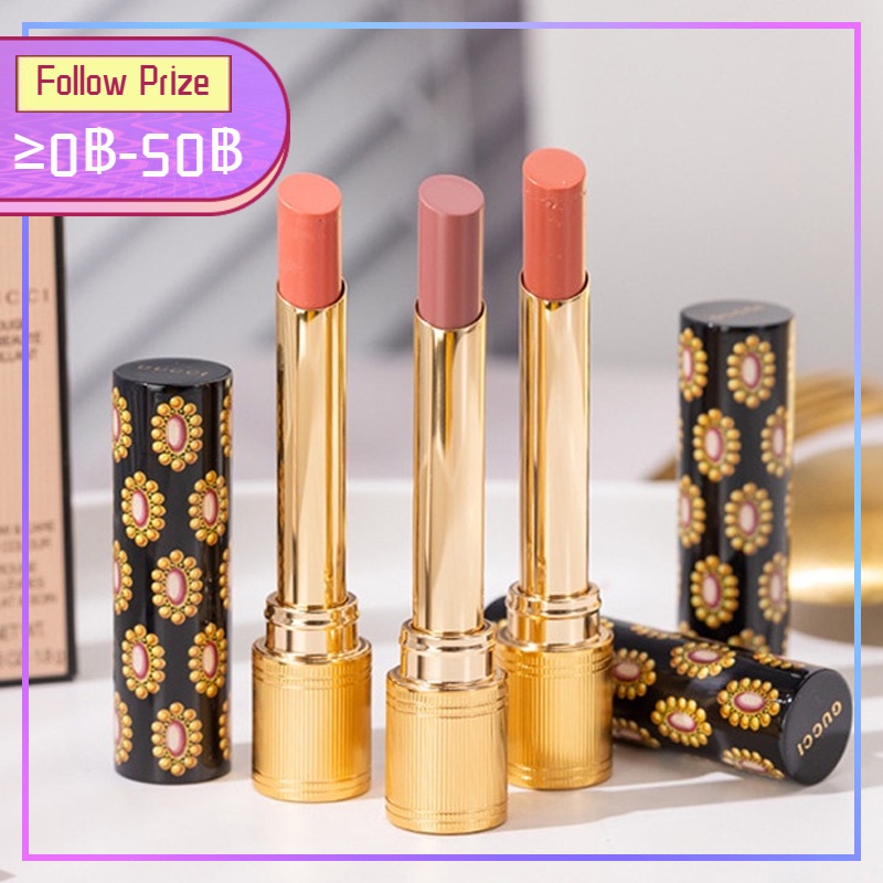 ♦พร้อมส่ง♦ Gucci Glow & Care Beaute Lipstick สไตล์ย้อนยุคบาร็อค 204