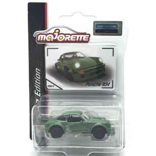 Majorette Porsche 934 - Porsche Edition - Green Color /Wheels D5SB /scale 1/57 (3 inches) Package with Card