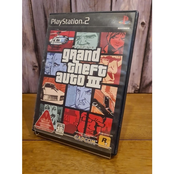 ขายแผ่นเกม GTA 3 ของเครื่องPlaystation 2