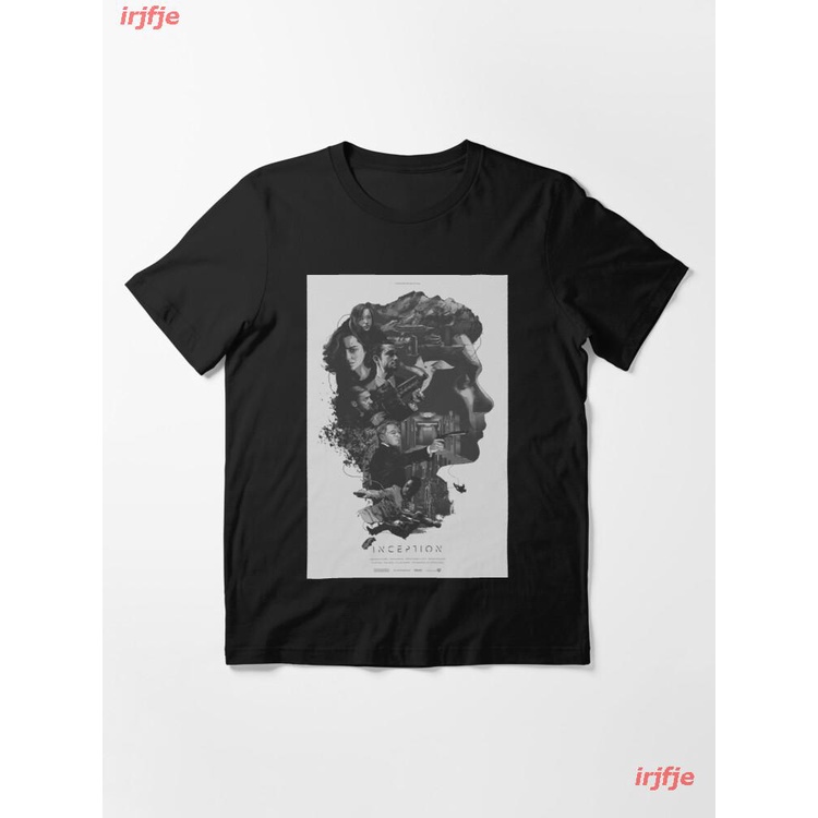 New Inception Poster Essential T-Shirt ความตายกำลังมา เสื้อยืด ดพิมพ์ลาย เสื้อยืดผ้าฝ้าย คอกลม แฟชั่