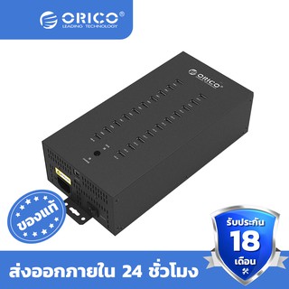 ORICO IH20P usb2.0 hub 20 พอร์ต usb อะแดปเตอร์แยกพร้อม 150w integrated power สําหรับ windows mac os linux（IH20P）