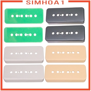 ( Simhoa1 ) ฝาครอบปิ๊คอัพ P - 90 P 90 Sopabar 4 สีสําหรับกีตาร์ Gibson Lp Guitar 2 ชิ้น