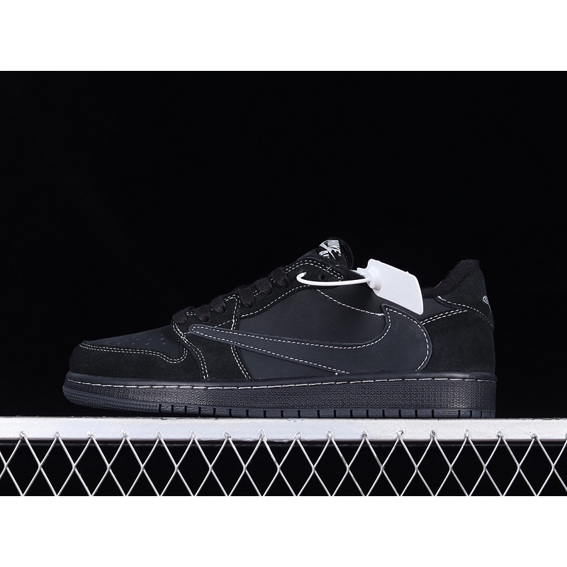 triple black aj1 low
