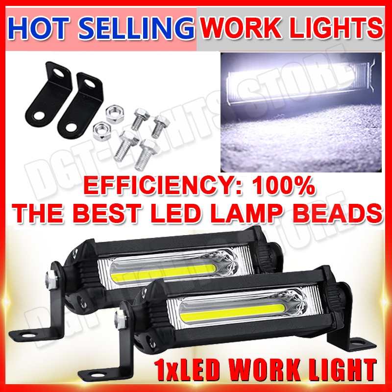 4 Inch COB Car LED Work Light Bar Off Road Spot Lamp 12V 24V for SUV ATV Truck 4x4 UAZ Boat Motorcyc