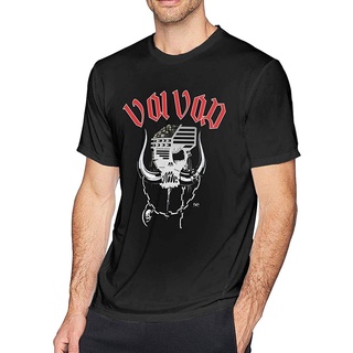 เสื้อยืด ลาย Voivod สีดํา สไตล์คลาสสิก สําหรับผู้ชาย