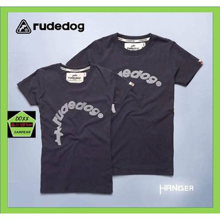 Rudedog เสื้อคอกลม ชาย หญิง  รุ่น Hanger สีเทาดิน