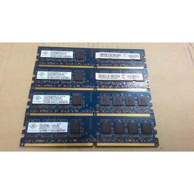 RAM DDR2  4GB (1GB x 4)