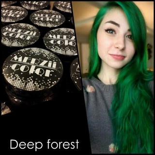 Deepforest;merziicolor:ทรีทเม้นท์เปลี่ยนสีผม-พื้นผมขาวก่อนลงสีนะคะ