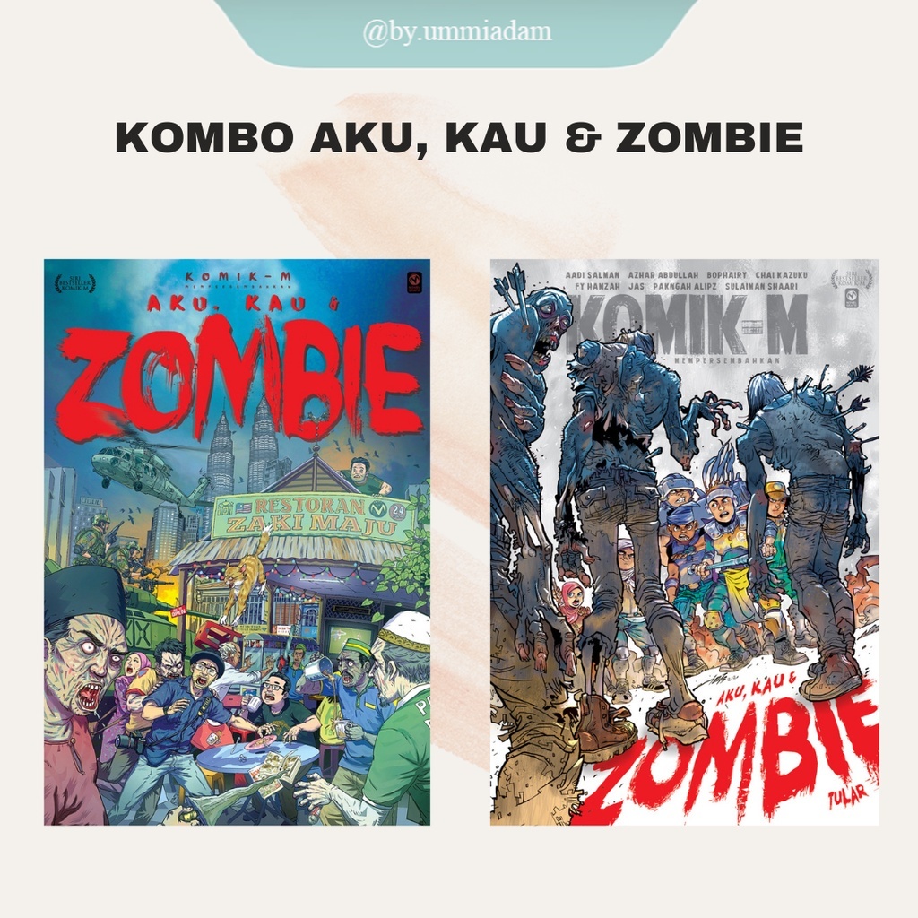 COMIC-M ~ COMBO Me, You & Zombies / I, You & Zombies 2: Tular - Bophairy, Pangah Alipz, Froggypap, M