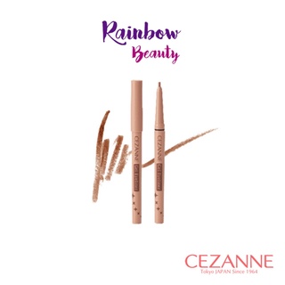 Cezanne Gel Eyeliner เจลไลเนอร์ (#60 น้ำตาลอมส้ม) เจลไลเนอร์ เนื้อนุ่มลื่น เขียนง่าย กันน้ำ กันเหงื่อ สีคมชัด