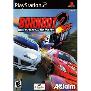 แผ่นเกมส์PS2 Burnout 2: Point of Impact ps2 เกมเพล2 รถแข่ง***ส่งไว***