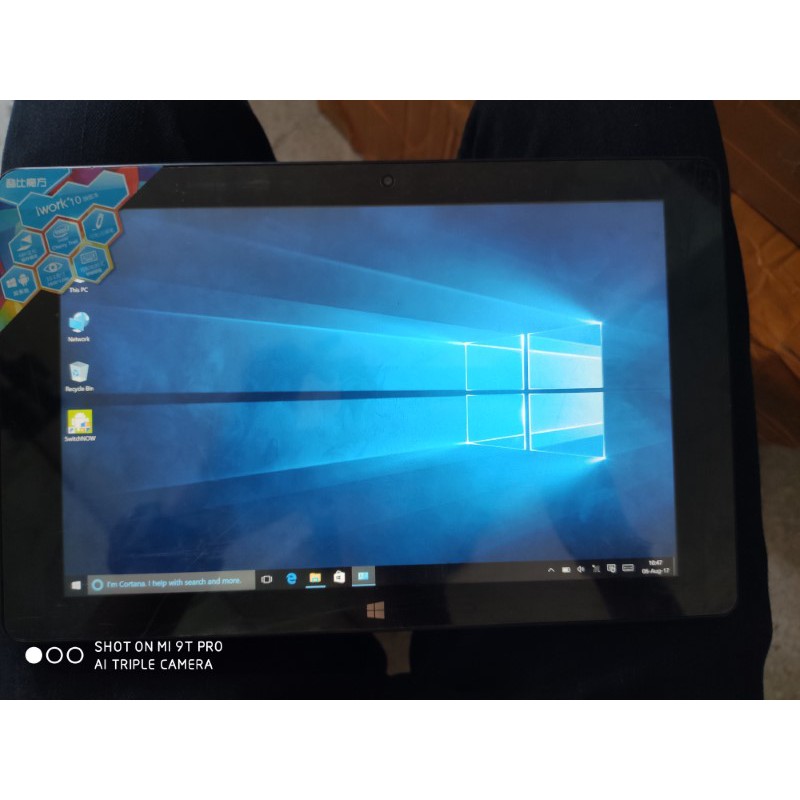 แท็บเล็ตมือสองสภาพดี Android/windows Tablet Cube iwork10 Ultimate สีน้ำเงิน แท็บเล็ต ราคาถูก รับประเดือน 3 เดือน - 7