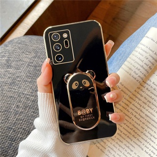 [พร้อมส่ง] เคสโทรศัพท์มือถือ กันกระแทก ลายแพนด้า พร้อมที่ตั้งวาง แฟชั่น สําหรับ Samsung Galaxy Note9 Note8 S9 S9+ S8 S8+