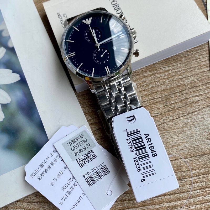 ❤️‍?Original/Armani Men's Leisure Business Waterproof Watch /AR1648 |  Shopee Thailand